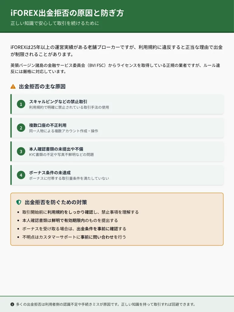 2026年1月最新】iFOREX出金を徹底解説！手順・手数料無料条件・日数・ボーナス・出金できない時の全対処法