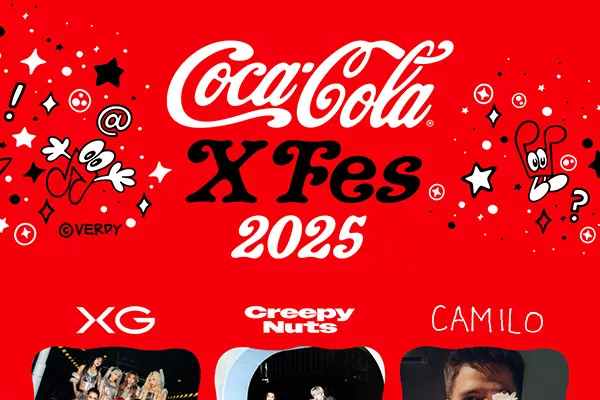 VERDY x Coca Cola X Fes 2025 フラワー XL Coca-Cola X Fes