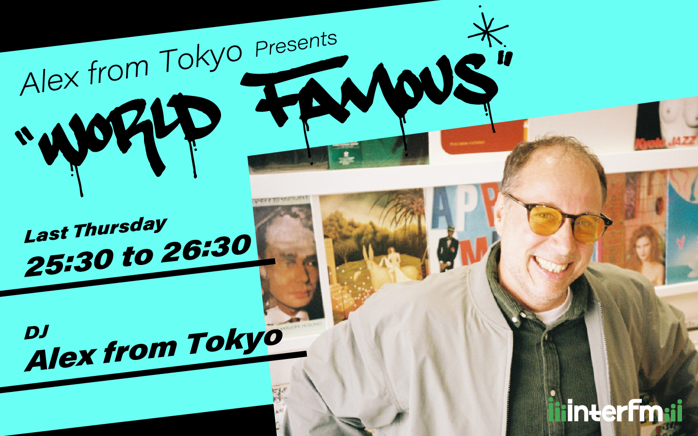 Alex from Tokyo presents "world famous"